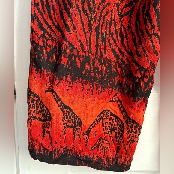 Anthony Original Maxi Jacquard Zebra/Giraffe Print pants , Size: Large - Picture 3 of 9